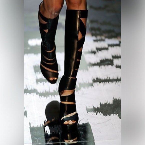 Gucci Shoes - Gucci Helena Cut Out Boots